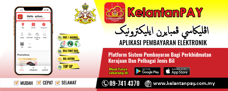 Aplikasi e-Pembayaran Kelantan Pay