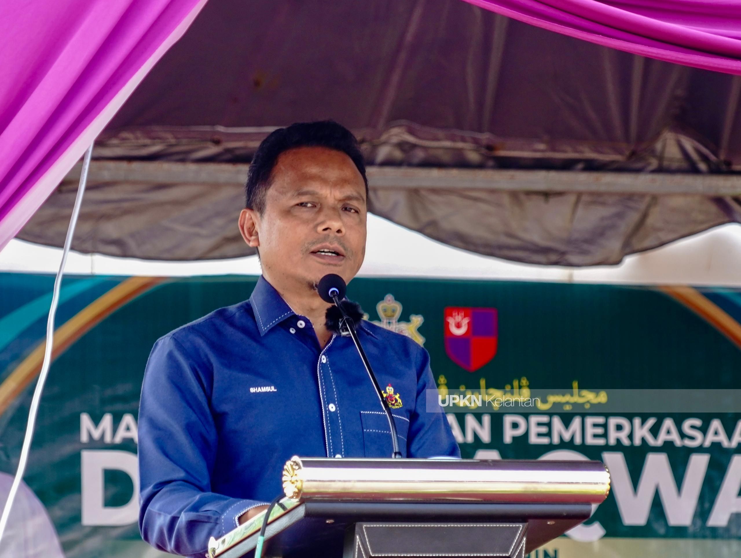 Ketua Jajahan Pasir Mas Shamsul Abu Bakar