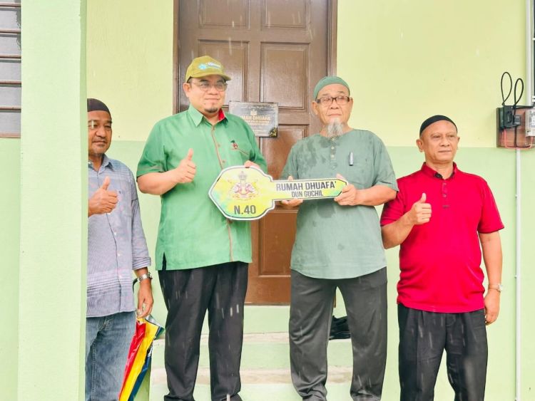 Penerima Rumah Dhuafa’ kedua, Mat Fadil Mamat